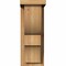 Ekena Millwork Ridgewood Rough Sawn Corbel w/Backplate, Western Red Cedar, 6"W x 8"D x 16"H COR06X08X16RID01RWR - alternate 2
